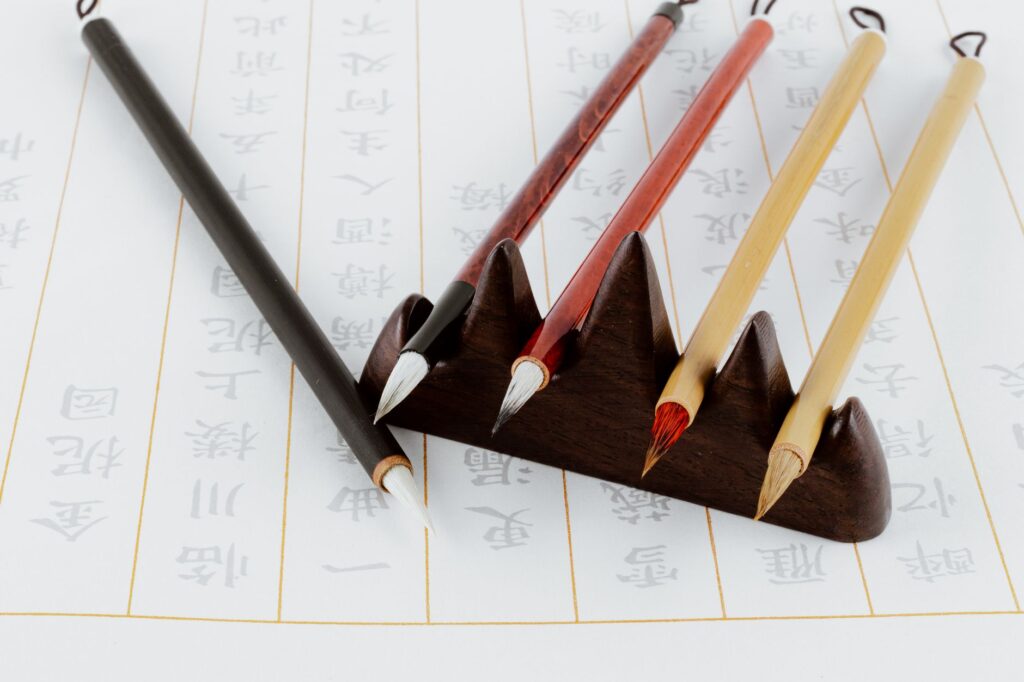 竹雕笔筒