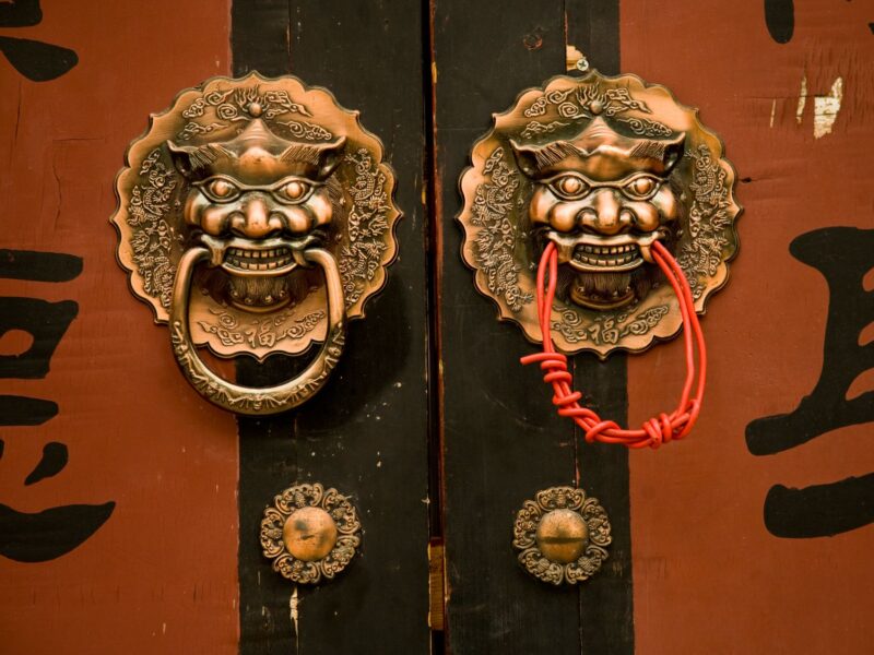 老北京门神